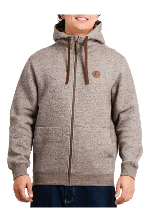 Campera O'Neill Melange Texture Café