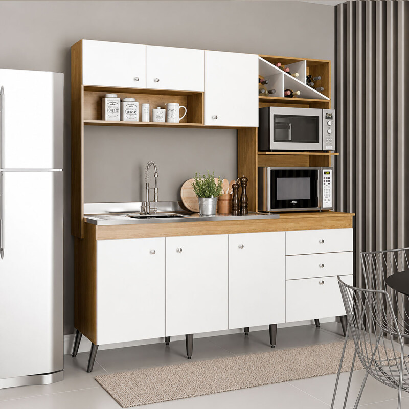COCINA COMPACTA LUISA 1.85m 6 Ptas N/A
