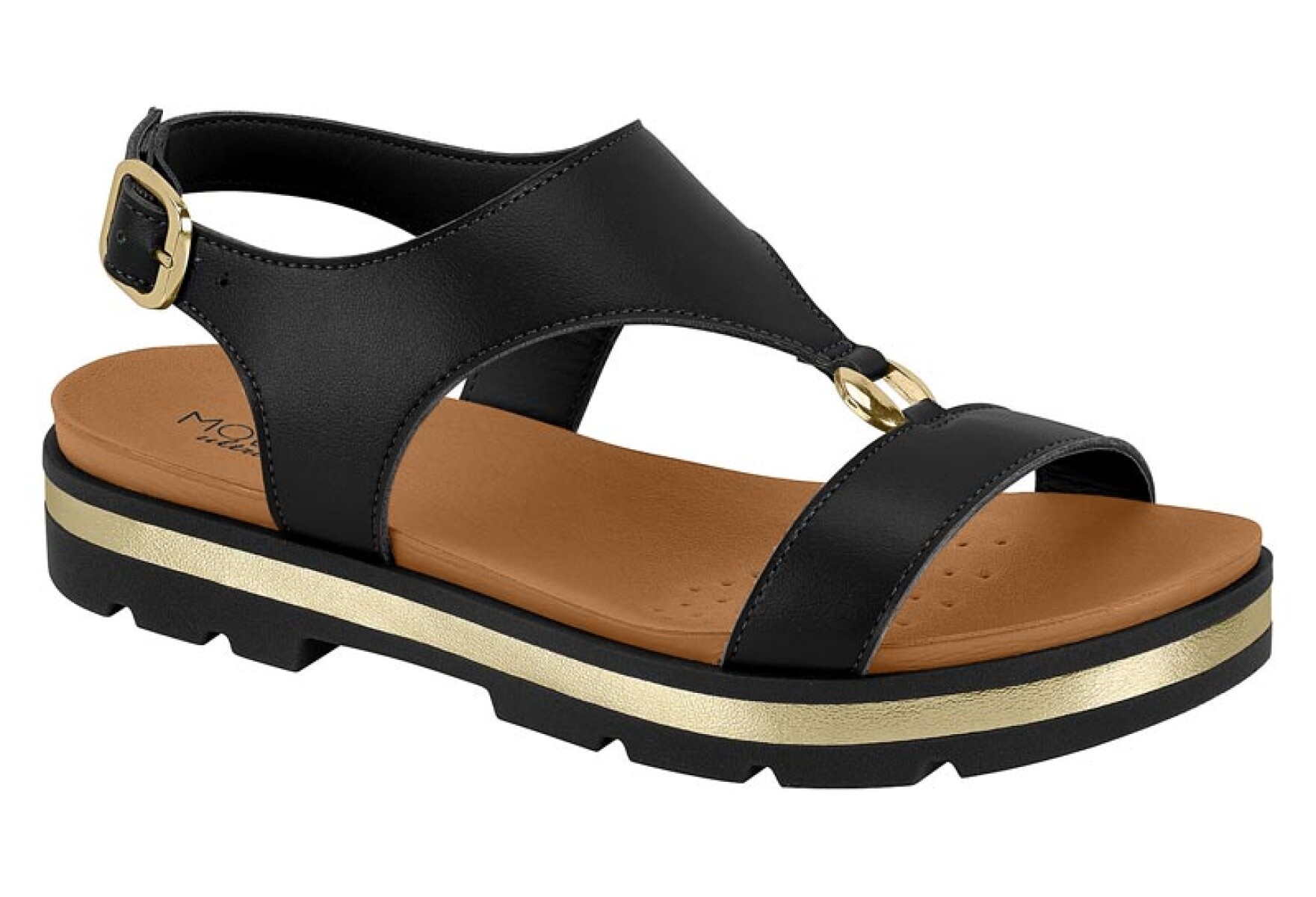 Sandalia Modare Mujer 7132.163-31892 - Negro-camel 