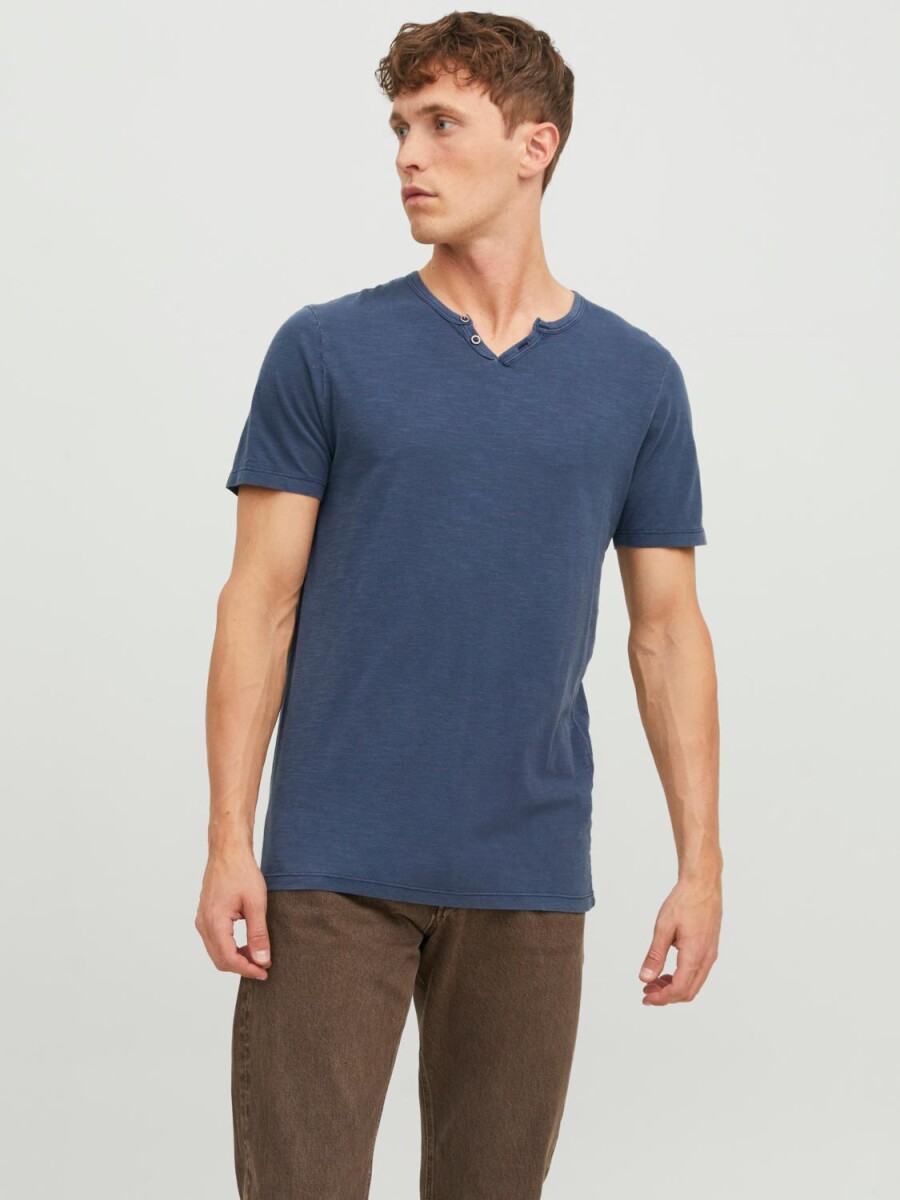 Camiseta Split - Navy Blazer 