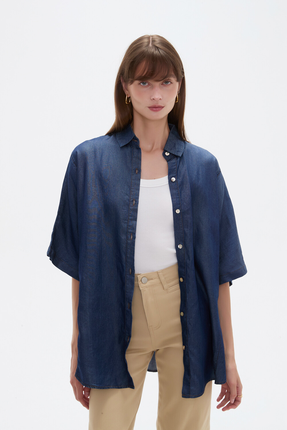 Camisa Pezo Azul Indigo