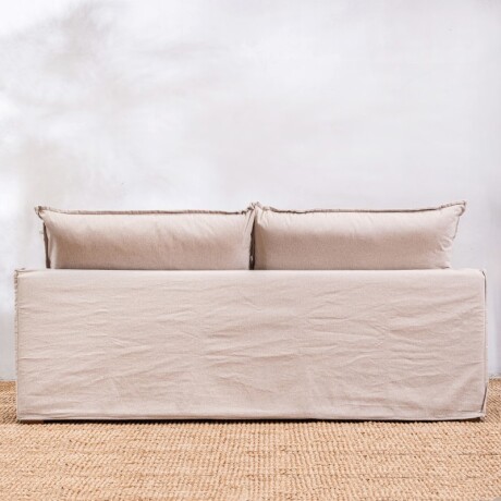 Sillón Tessa 3 Cuerpos Crudo U