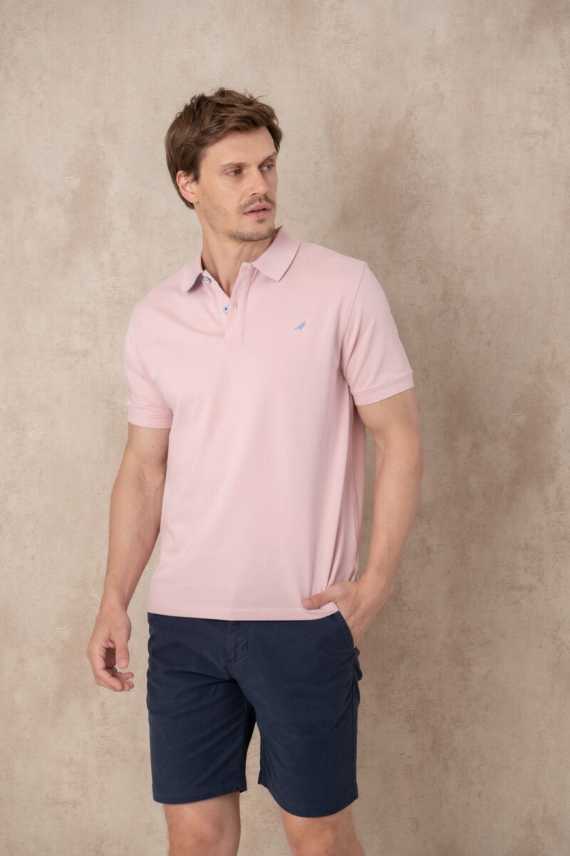 Remera Pique - Rosa 