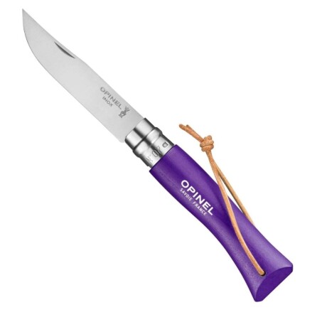 Navaja 2205 N°7 inoxidable colores Violeta