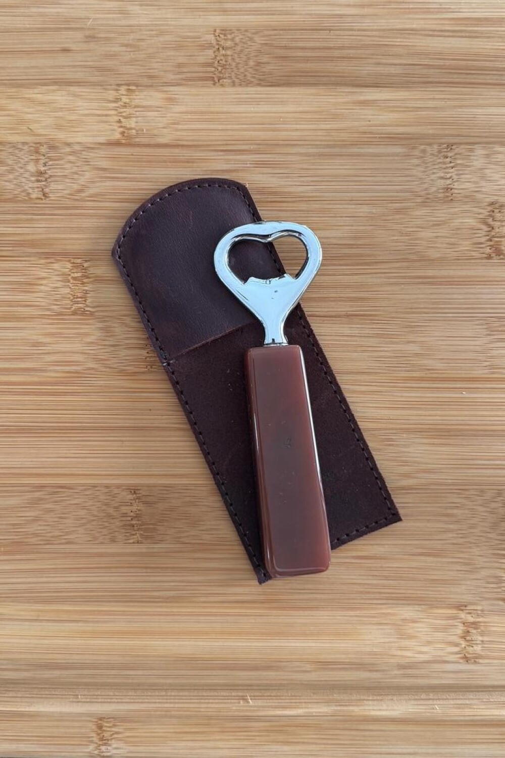 Long Beer Opener Caramelo / Chocolate