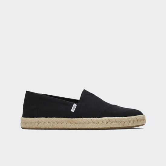 Alpargata Toms Rope 2.0 Espadrille Negro