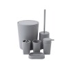 JGO DE ACCES GRIS P/BAÑO 6PZAS Unica