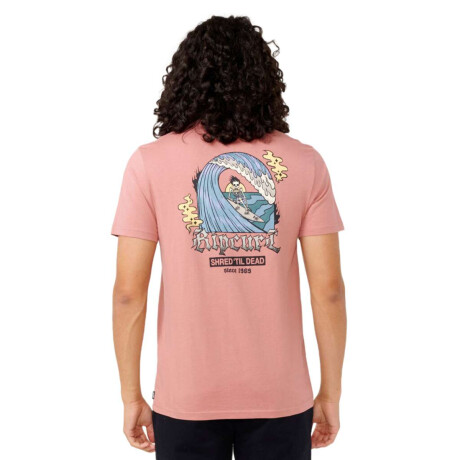 Remera Rip Curl Shred Til Salmón