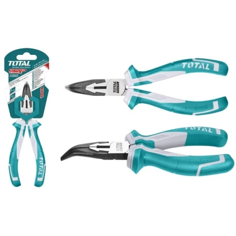 Pinza Punta Curva 6" Industrial Total/ingco Pinza Punta Curva 6" Industrial Total/ingco
