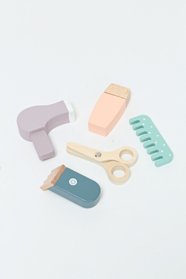 Set de peluquería En Madera