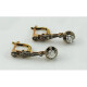 Caravanas Oro 18K Y Brillantes Caravanas Oro 18K Y Brillantes