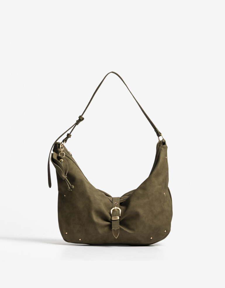 Saca Cartera Saca Con Hebilla - Verde Medio