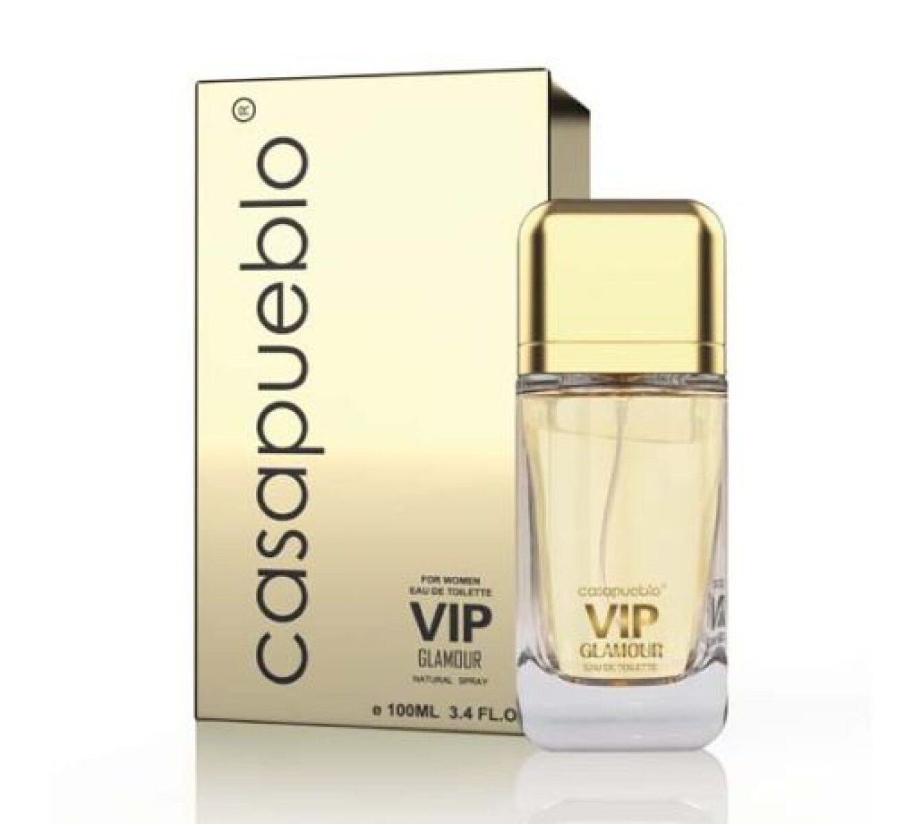 Perfume Casa Pueblo Women VIP Glamour EDT 100ml – Aroma Sofisticado
