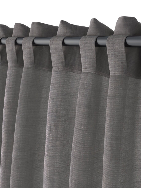 Cortina UNNEN 1x140x300 aspecto lino gris Cortina UNNEN 1x140x300 aspecto lino gris