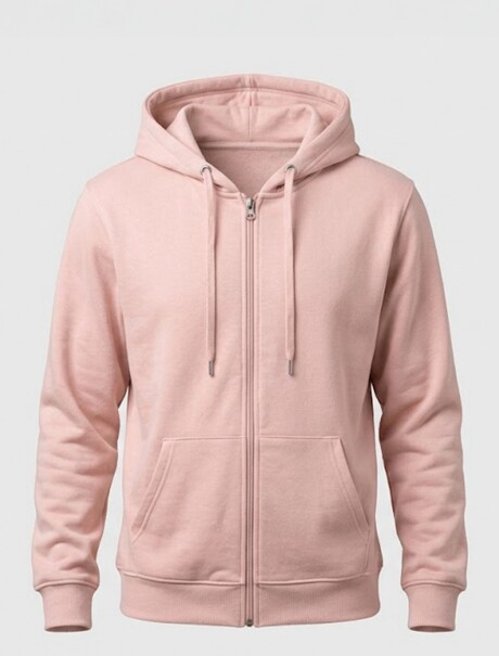 CAMPERA UNISSEX BÁSICA ADULTO ROSADO