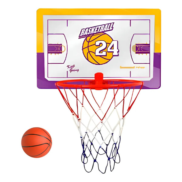 Tablero de basketball con balón e inflador. 58.5 x 40.5cms Tablero de basketball con balón e inflador. 58.5 x 40.5cms