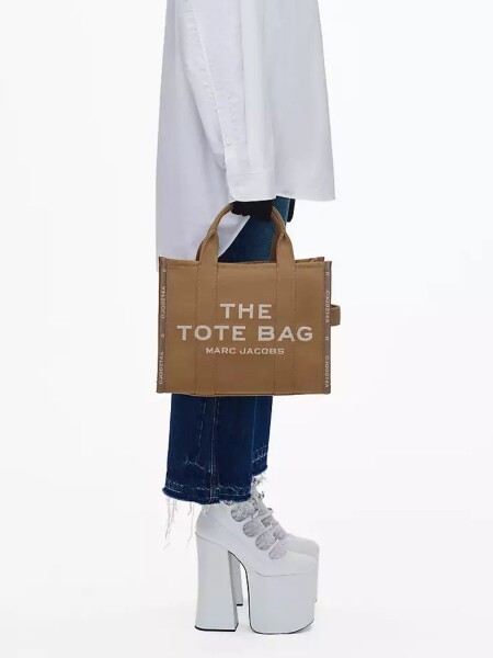 Marc Jacobs - The Tote Bag, mediano tejido Camel