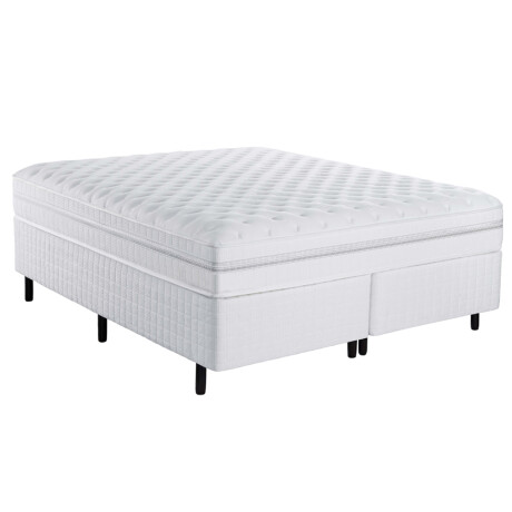 SOMMIER QUEEN SIZE BASE CAMA COLCHÓN DE ESPUMA Y RESORTE POCKET SOMMIER QUEEN SIZE BASE CAMA COLCHÓN DE ESPUMA Y RESORTE POCKET