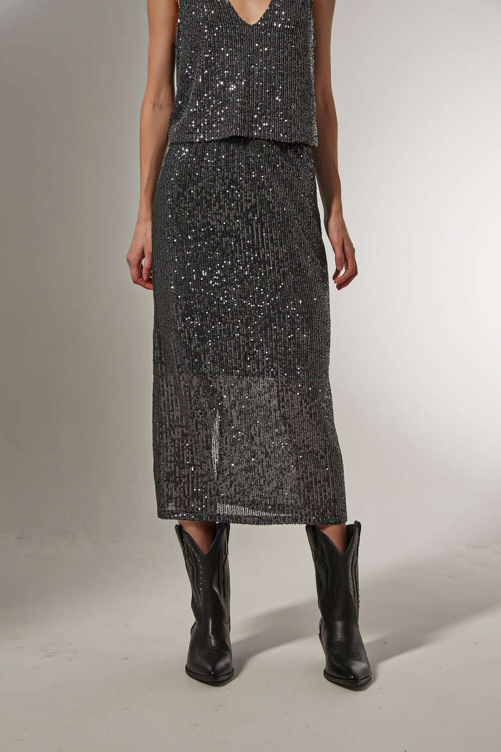 Falda Marten Gris Oscuro