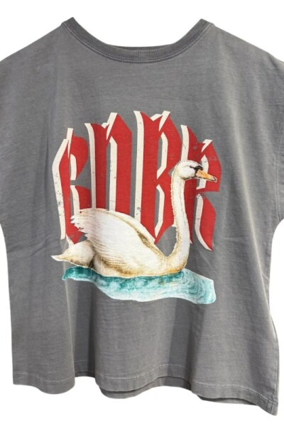 REMERA SWAN Gris