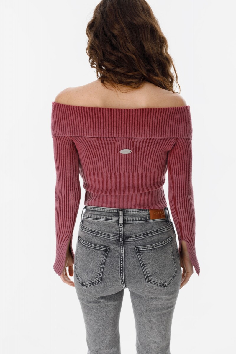 Sweater Jazmín Rojo