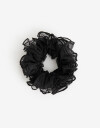 Skunzies Lisas Maxi Skunzie De Organza. - Negro