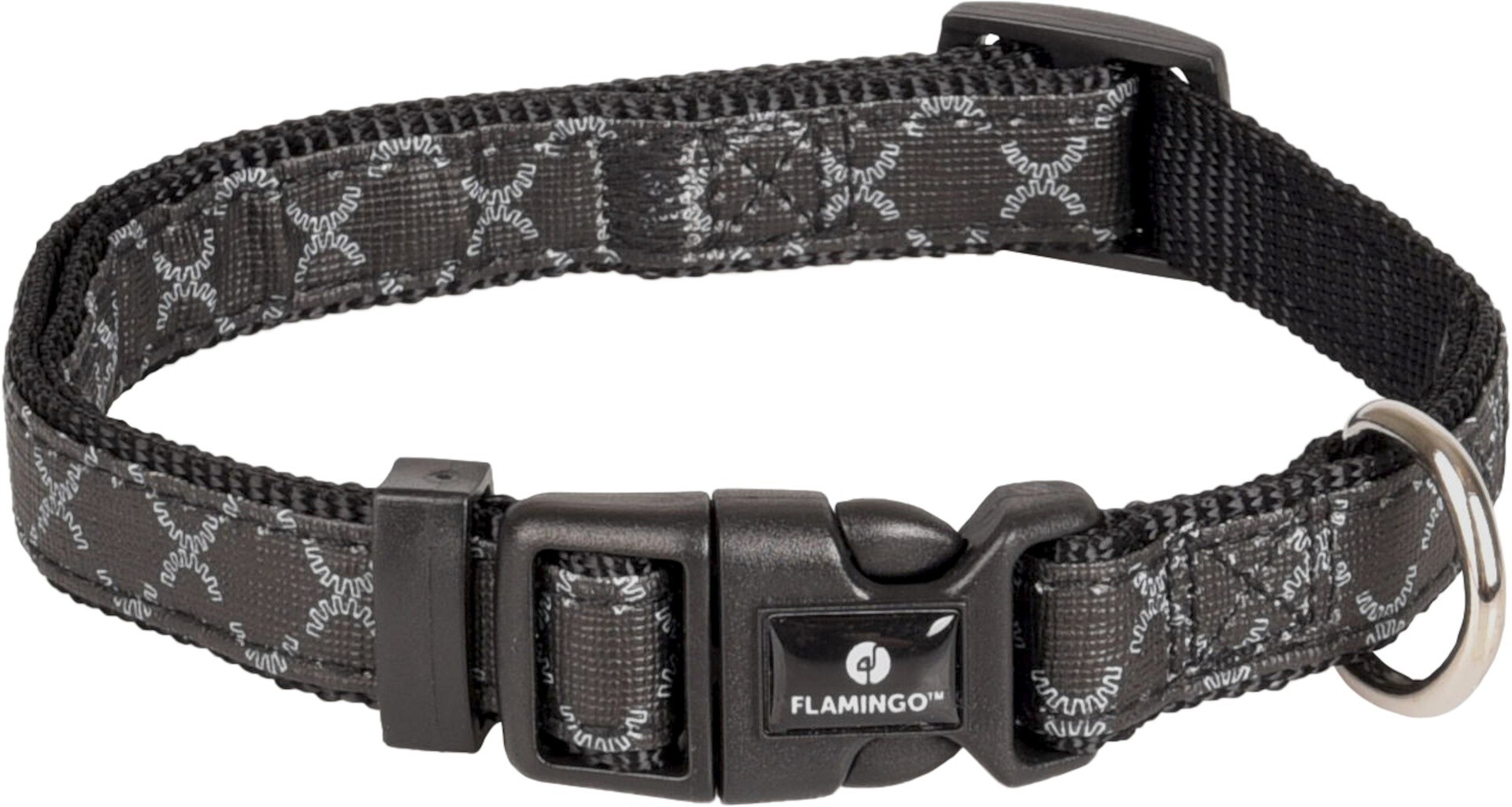 COLLAR PARA PERROS FLAMINGO ODIN NEGRO XS 