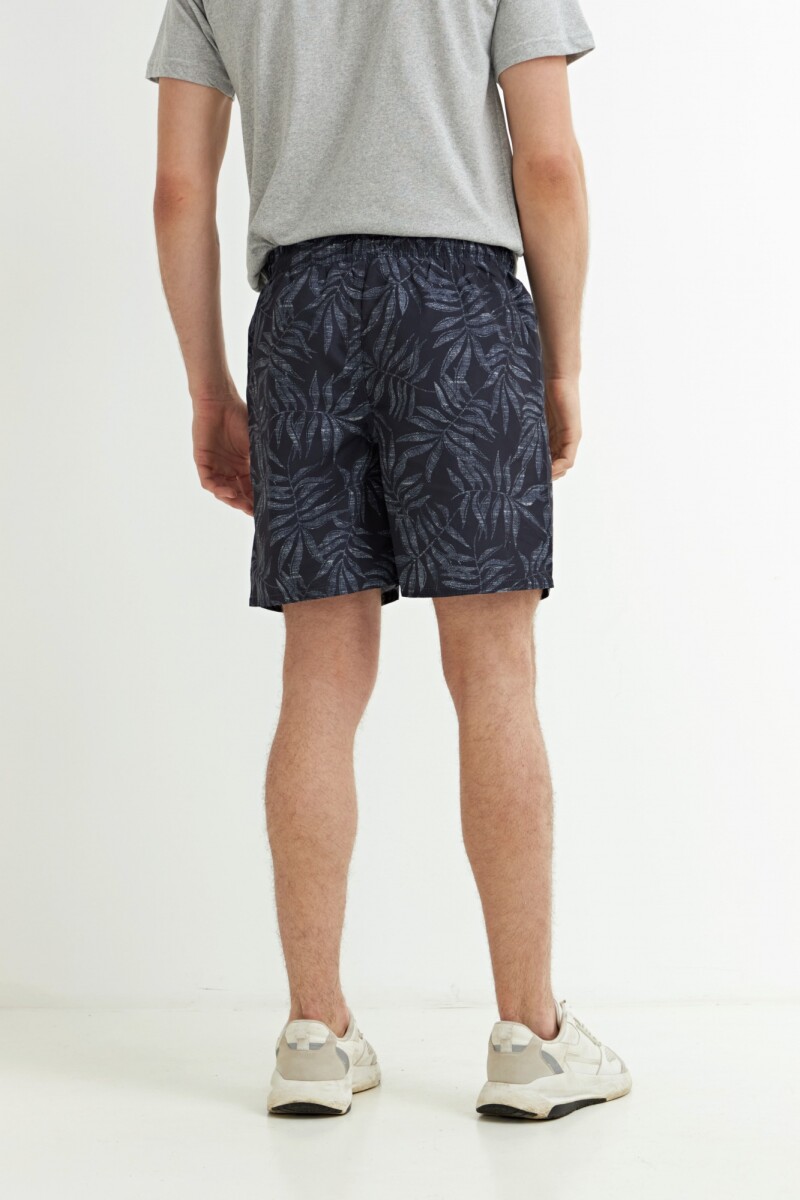 Short de baño AZUL OSCURO