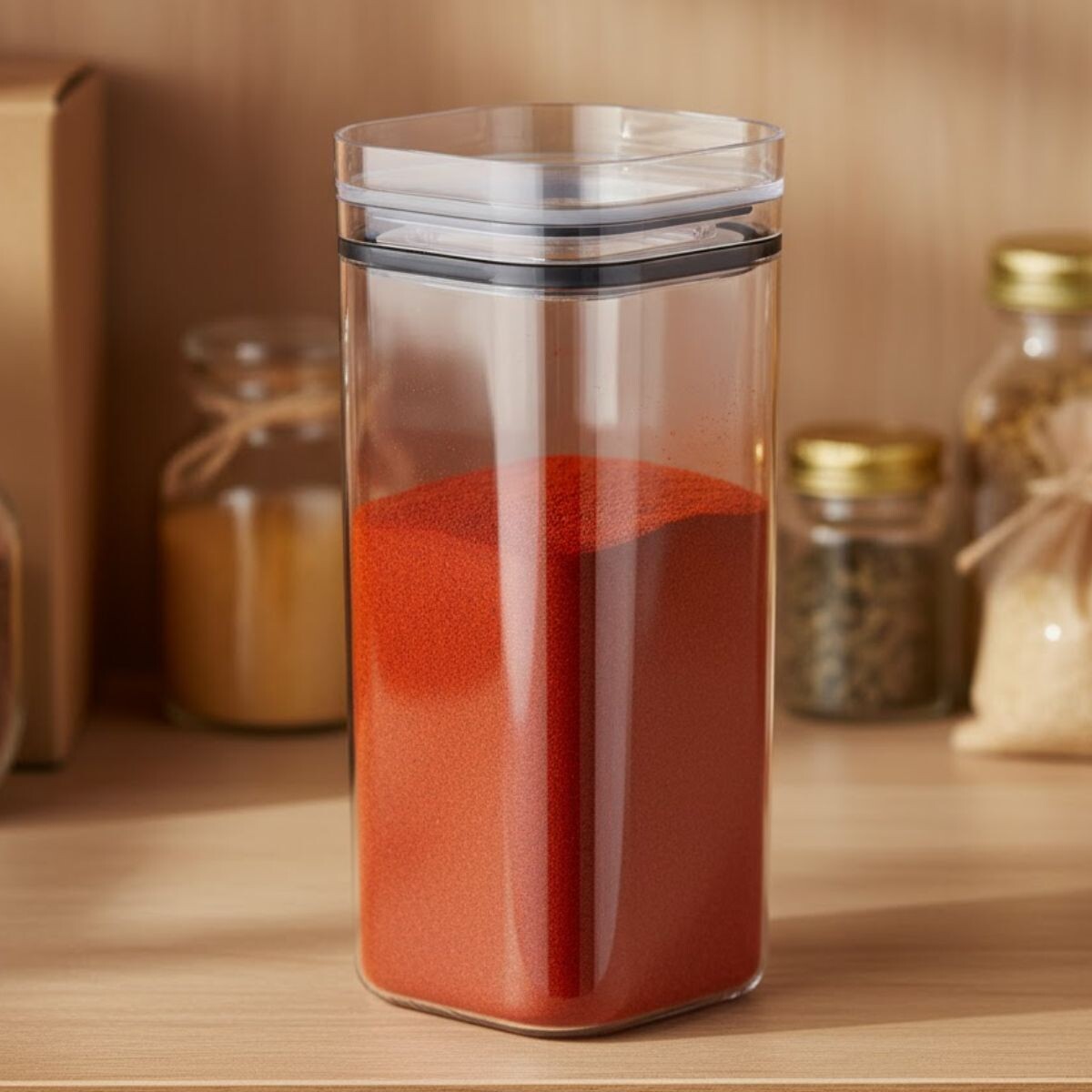 Pote hermético 350ml - TRANSPARENTE 