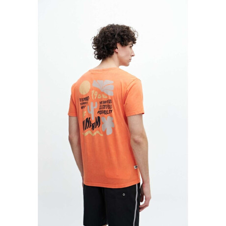 Remera Cupert Naranja