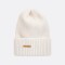 Gorro De Abrigo Denis Tejido Fino Varios Colores Blanco