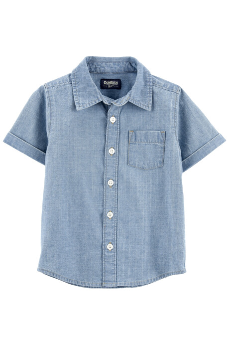 Camisa de jean manga corta. Talles 2-5T Camisa de jean manga corta. Talles 2-5T