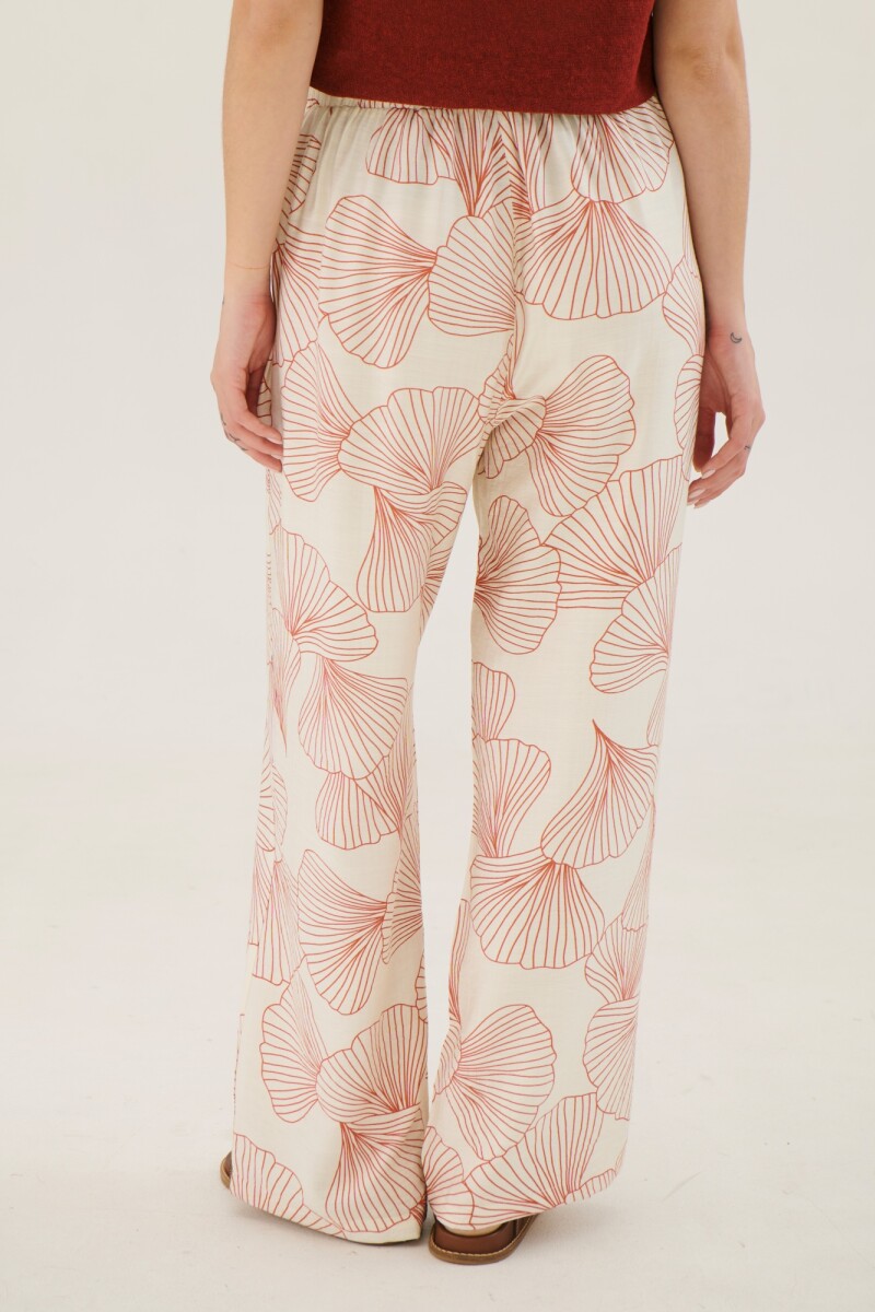 PANTALON GINGKO ROJO
