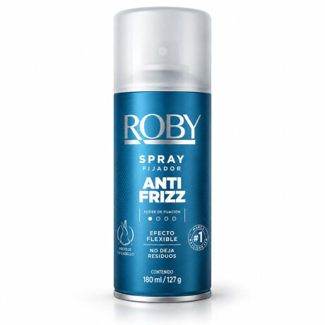 FIJADOR ROBY SPRAY ANTIFRIZZ NEW 180 ML FIJADOR ROBY SPRAY ANTIFRIZZ NEW 180 ML