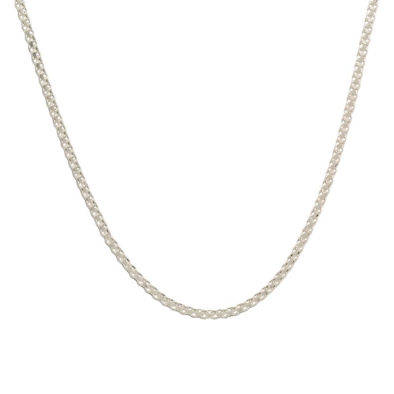 Cadena Bismark-Plata 925-Sin Piedra-CD3077 sinpiedra