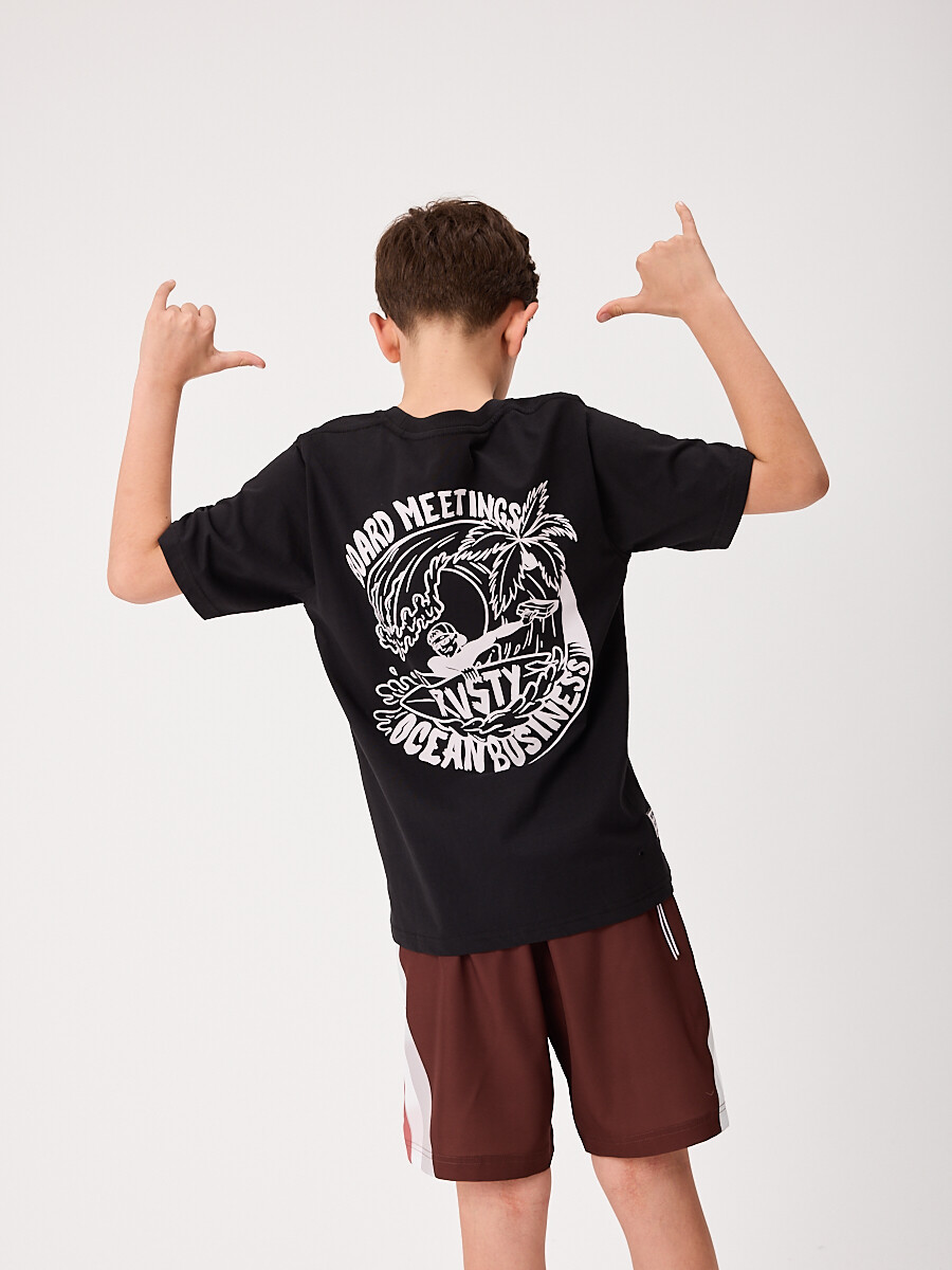 T-SHIRT BRIO TEEN RUSTY - Negro 