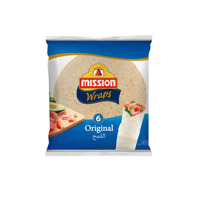Tortilla De Trigo Wrap Mission 378g Mission Wrap Trigo 378g