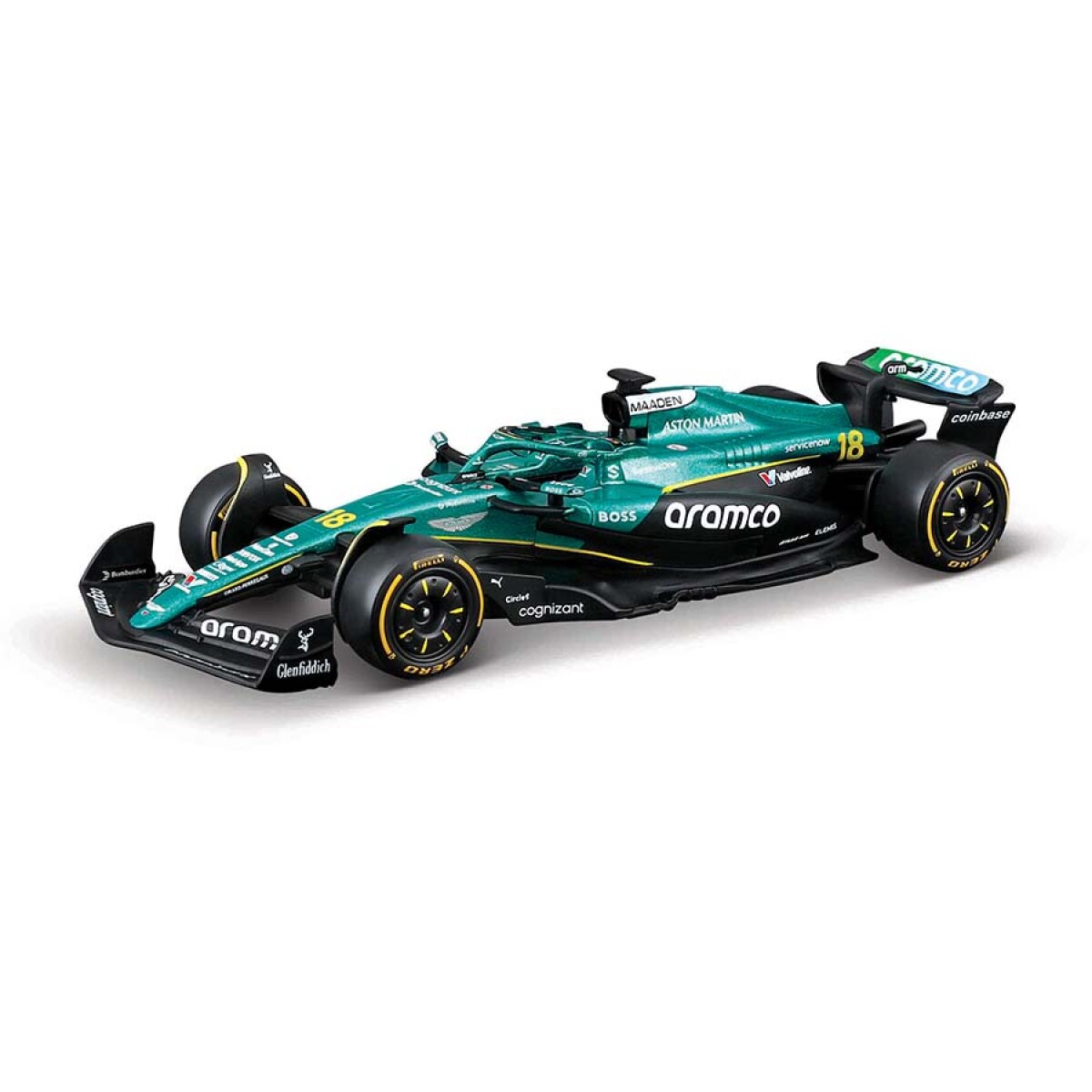JUGUETE BBURAGO AUTO F1 1:43 ASTON STROLL 38250 