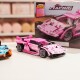 Juguete bloques auto rosa