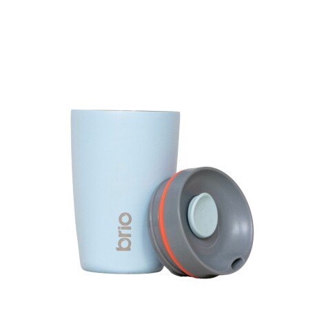 Vaso Térmico brio Café Jarra Mug 350ml Acero Inoxidable Celeste