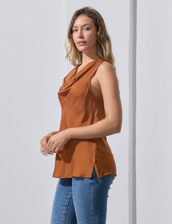 Blusa Solid TERRACOTA