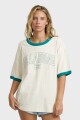 REMERA GO WEST RINGER SS TEE 6-beige