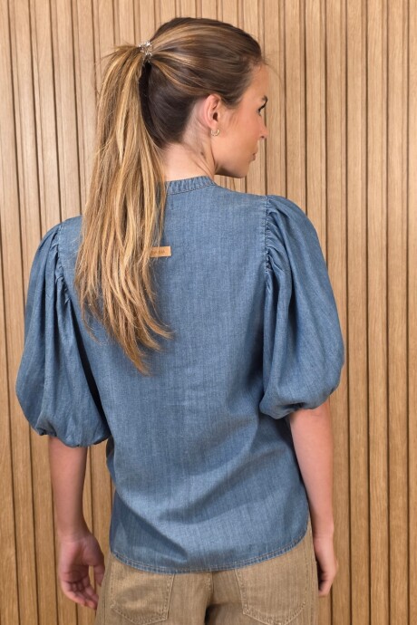 Camisa Danny Denim Azul