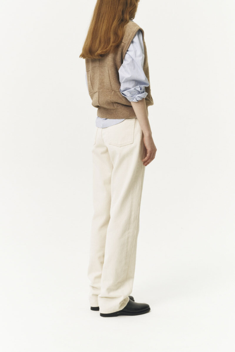 CHALECO TEJIDO Camel