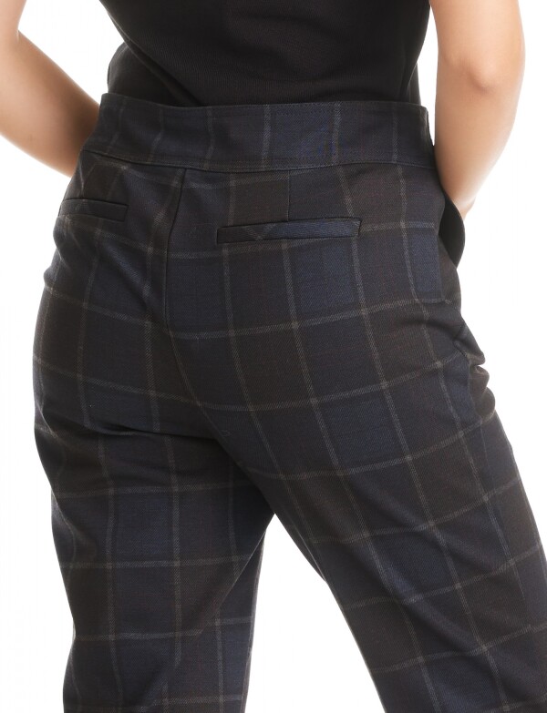 Pantalon Cuadros AZUL/MULTI