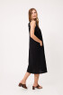VESTIDO LARGO CRETTA POLANCO Negro