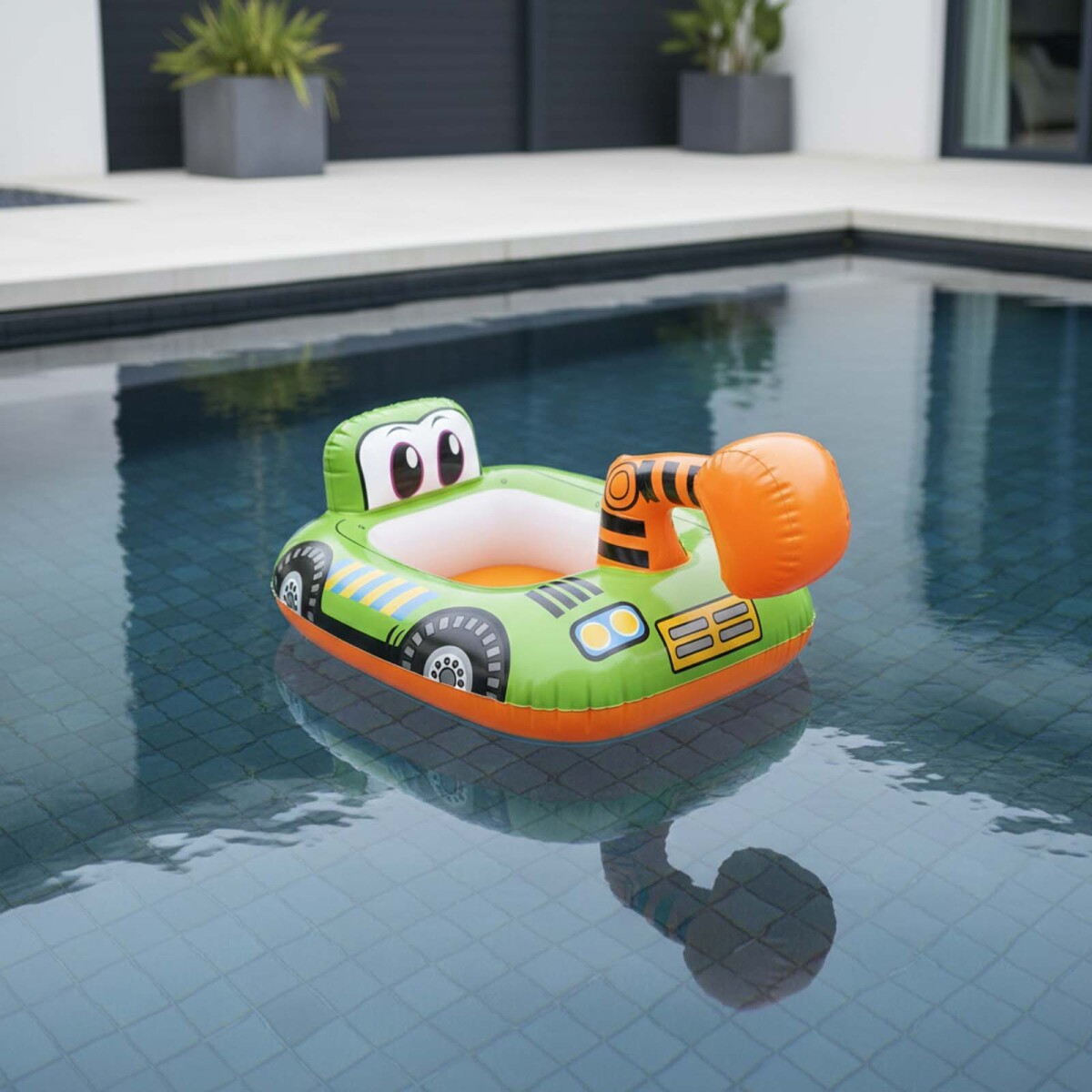 FLOTADOR NIÑOS - PVC MULTICOLOR AUTOS 