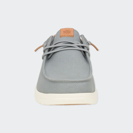 Zapatos Hey Dude Paul Canvas Gris