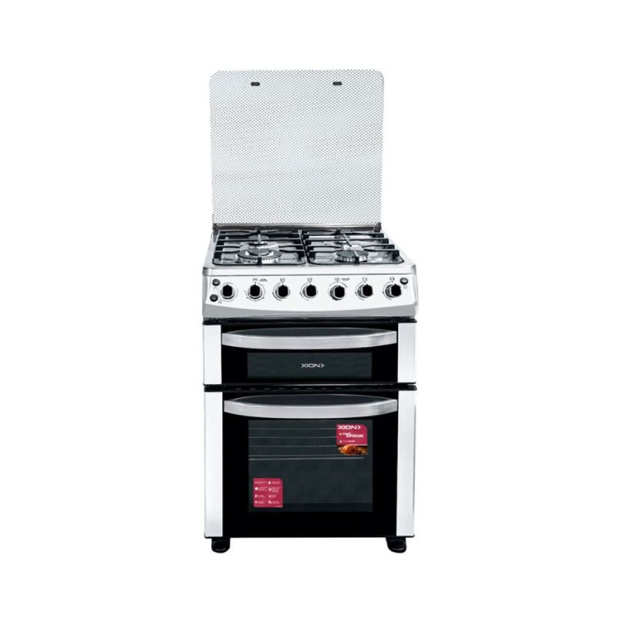 COCINA COMBINADA CON DOBLE HORNO XION 