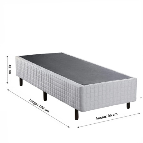 Box base 1 plaza - 90 cm - Premium Box base 1 plaza - 90 cm - Premium
